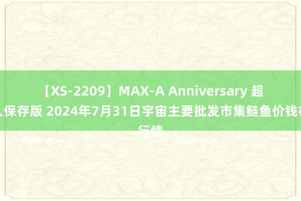 【XS-2209】MAX-A Anniversary 超永久保存版 2024年7月31日宇宙主要批发市集鲢鱼价钱行情