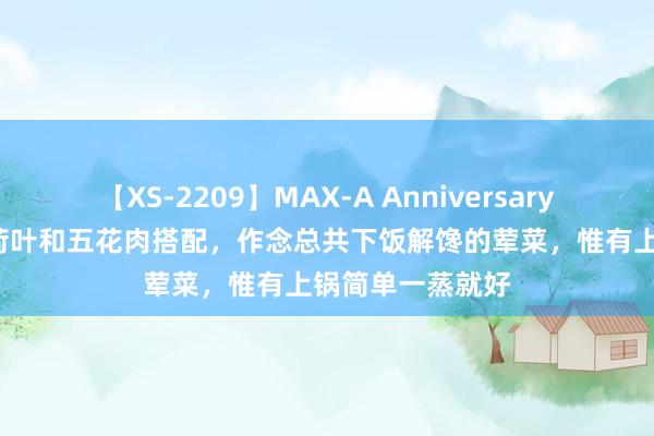 【XS-2209】MAX-A Anniversary 超永久保存版 荷叶和五花肉搭配，作念总共下饭解馋的荤菜，惟有上锅简单一蒸就好