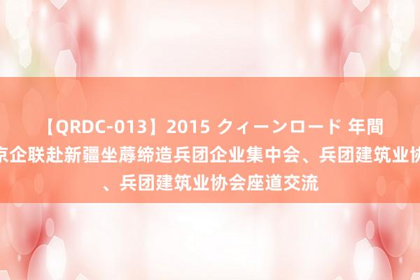 【QRDC-013】2015 クィーンロード 年間BEST10 北京企联赴新疆坐蓐缔造兵团企业集中会、兵团建筑业协会座道交流