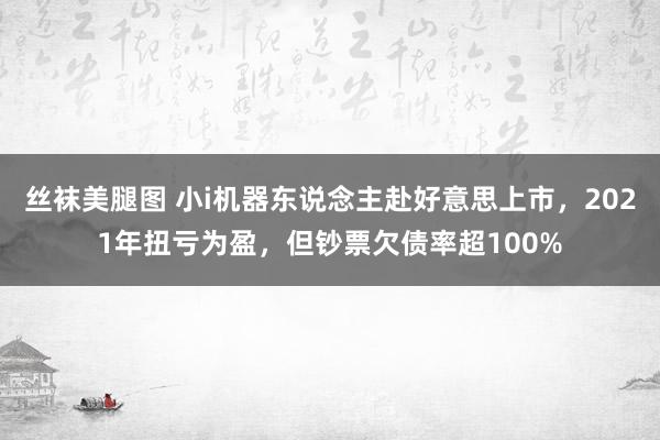 丝袜美腿图 小i机器东说念主赴好意思上市，2021年扭亏为盈，但钞票欠债率超100%