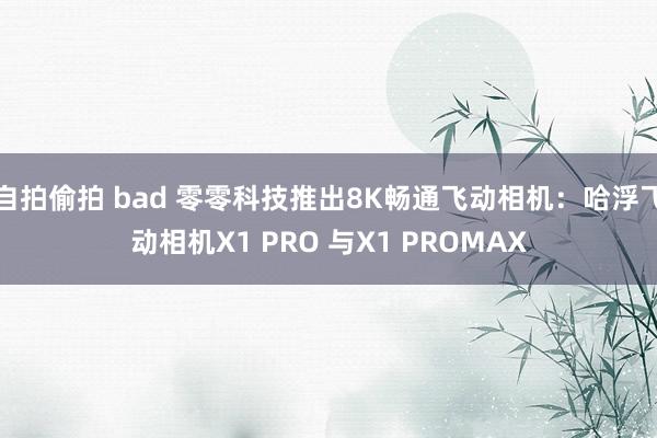 自拍偷拍 bad 零零科技推出8K畅通飞动相机：哈浮飞动相机X1 PRO 与X1 PROMAX